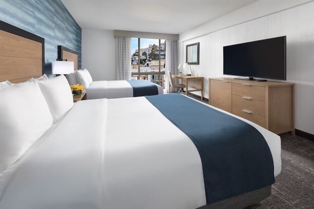 ホテル カザ フィッシャーマンズ ワーフ-ルーム クイーンベッド 2 台 シティビュー-2