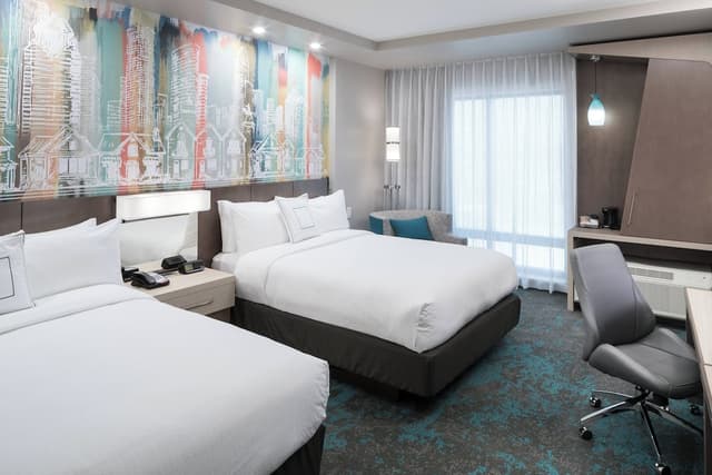 コートヤード・バイ・マリオット・ヒューストン・ハイツ /I-10-ルーム クイーンベッド 2 台 (Hearing Accessible)-2