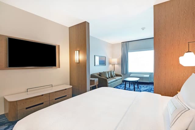 페어필드 인 & 스위트 바이 메리어트 휴스턴 나사/웹스터-스위트, 킹사이즈침대 1개 및 소파베드-1