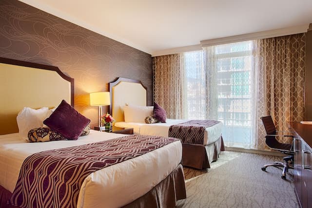 ピナクル ホテル アット ザ ピア-スタンダード ルーム ダブルベッド 2 台 マウンテンサイド-2