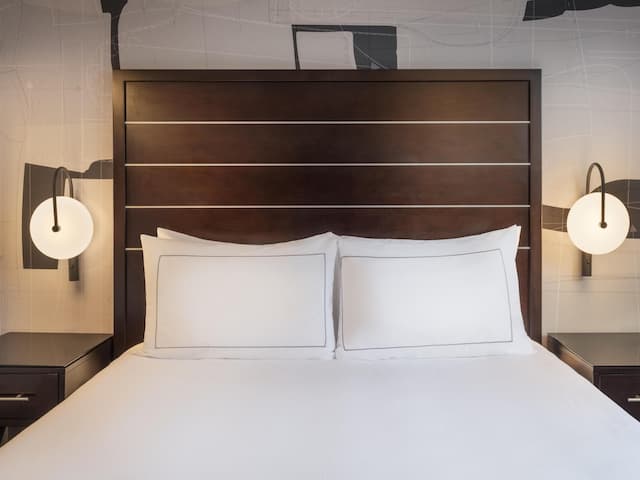 ヒルトン ニューヨーク ファッション ディストリクト-クイーンサイズベッド 高層階-4