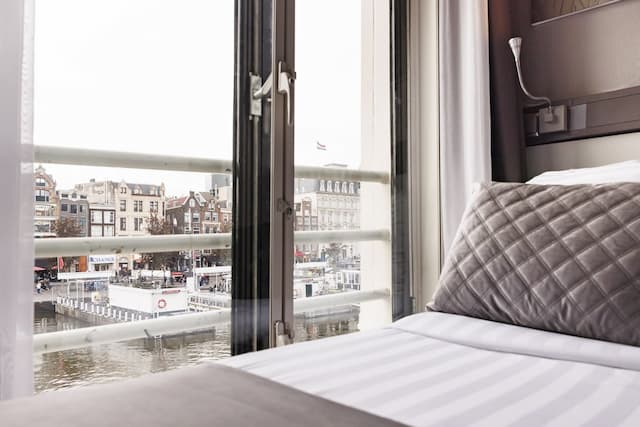 ホテル CC-エコノミー ダブルルーム ダブルベッド 1 台 カナルビュー-3