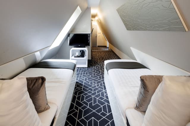 CC 飯店-Attic Twin Room, 2 Single Beds-2