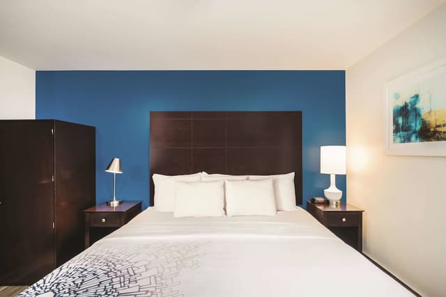 布魯克林市中心溫德姆拉昆塔套房酒店-客房, 1 張特大雙人床, 無障礙, 浴缸-1