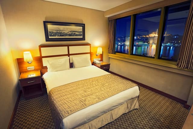 伊斯坦堡金城大飯店-Double or Twin Room Sea View-3