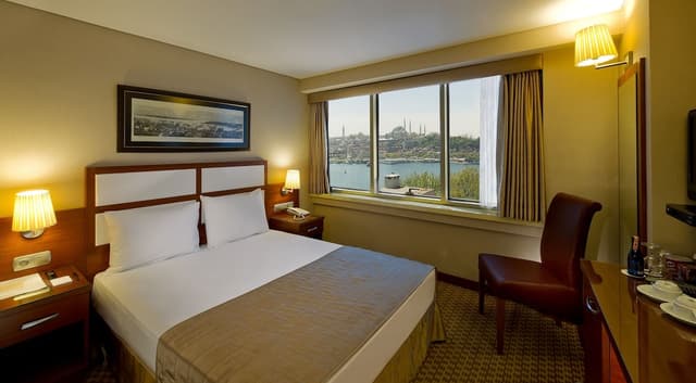 伊斯坦堡金城大飯店-Double or Twin Room Sea View-6