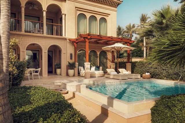 원&온리 더 팜-이그제큐티브 스위트, 전용 수영장 (Palm Beach, UAE Resident ID Mandatory)-6
