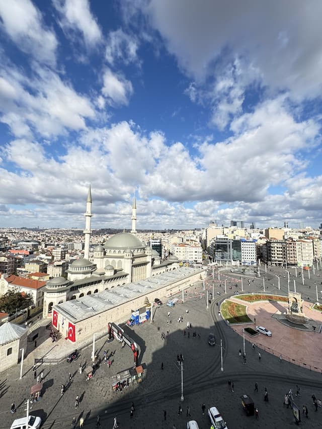 CVK 탁심 호텔 이스탄불-슈피리어 더블룸 또는 트윈룸, 시내 전망-6