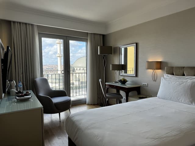 CVK 탁심 호텔 이스탄불-디럭스 더블룸 또는 트윈룸, 시내 전망-3