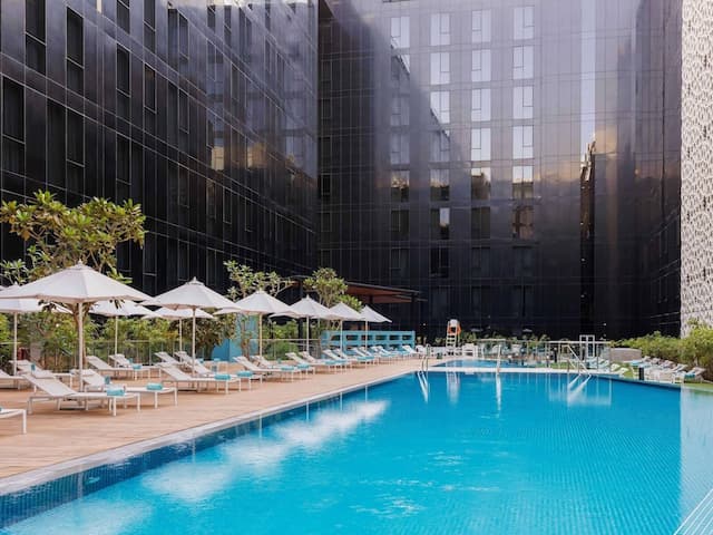 杜拜城美居大酒店-Deluxe Room, 1 King Bed with Free Airport Transfer & Shuttle to La Mer & Malls-8