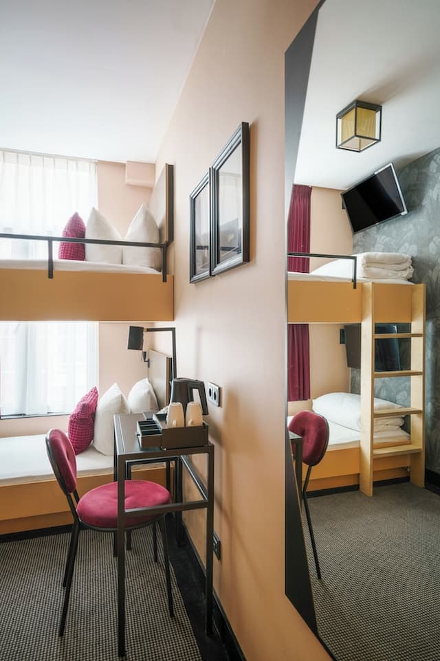 克里斯托爾酒店-Small Twin with Bunk Bed-2