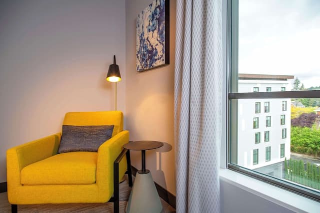 Hilton Garden Inn Redmond Seattle-客房, 1 张特大床-1