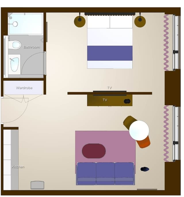 プレミア スイーツ プラス アムステルダム-One Bedroom Apartment-9