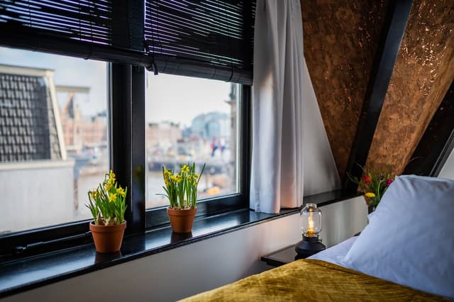 阿姆斯特丹中央車站索特飯店-舒適雙人或雙床房, 城市景觀-7