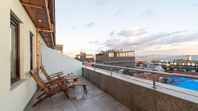 蘇丹艾哈邁德策拉赫比茲西瓦希爾飯店-雙人房, 露台-7