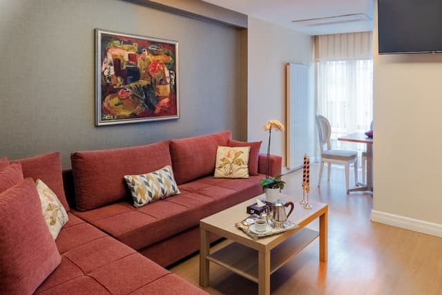 Cheya Residences Nisantasi Deluxe-家庭房, 1 张大床和 1 张沙发床-4
