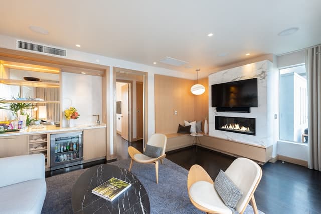 킴프턴 호텔 윌셔 바이 IHG-Penthouse, 1 King Bed (Wilshire)-9