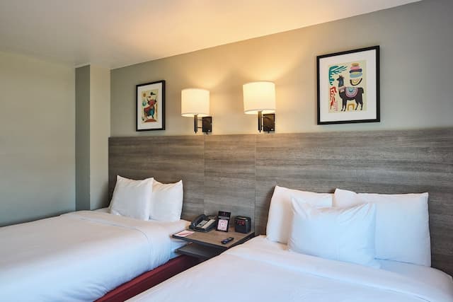 더 로지 레드 훅-스탠다드룸, 더블침대 2개-4