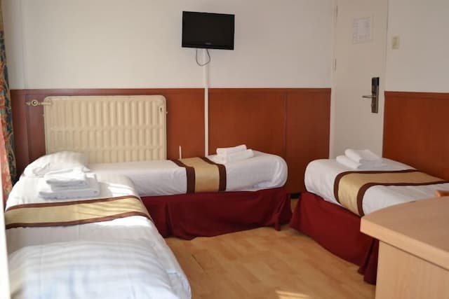 호텔 컨티넨탈 암스테르담-베이직 트리플룸, 싱글침대 3개, 공용 욕실-1