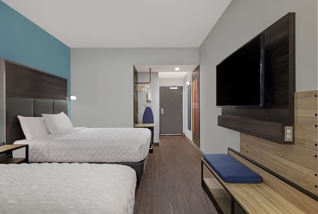 塔克維拉南中心 Tru by Hilton 飯店-客房, 2 張加大雙人床-1