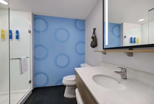 塔克維拉南中心 Tru by Hilton 飯店-客房, 1 張特大雙人床-3