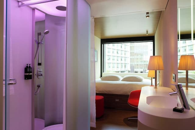 シチズンM ロンドン バンクサイド-ルーム キングベッド 1 台-9