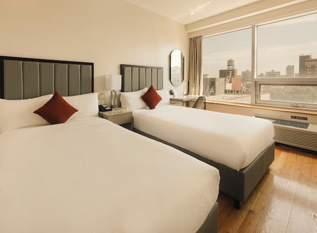 拉瓜迪亞機場亞洲飯店-舒適雙人或雙床房-2