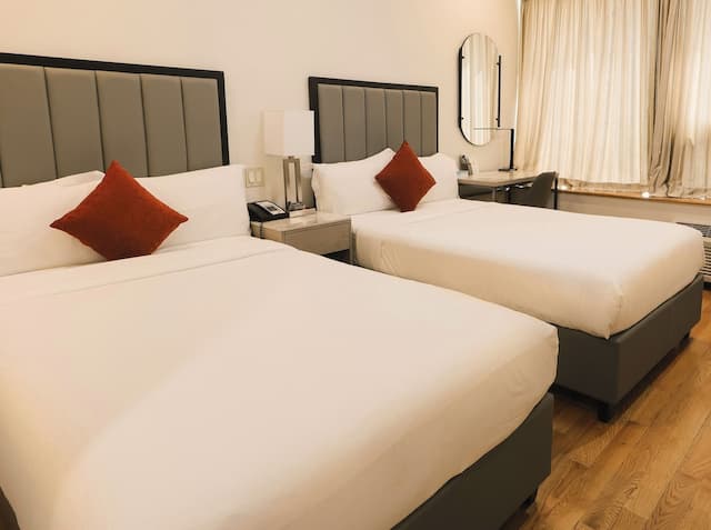 拉瓜迪亞機場亞洲飯店-舒適雙人或雙床房-3