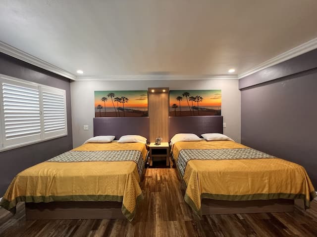 帕提奧汽車旅館-Double Room with Two Double Beds-1