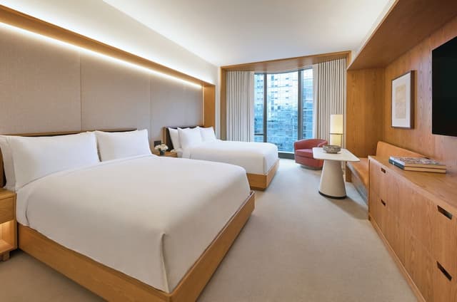 Pendry Manhattan West-Room, 2 Double Beds, Mobility Accessible (City Double Double)-1