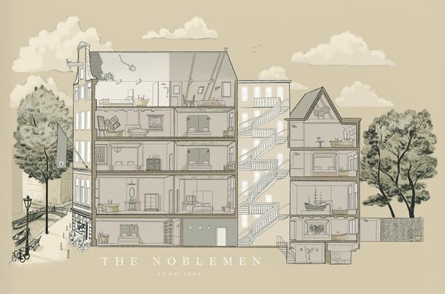 호텔 더 노블레멘-Double Room (J.P. Sweelinck)-3