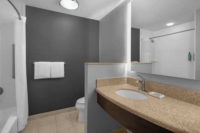 休士頓金伍德庭院飯店-客房, 2 張加大雙人床-7