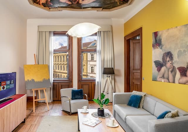 아트 하우스 아파트먼트 바이 애드레즈 리빙-Two Bedroom Apartment with Balcony-13