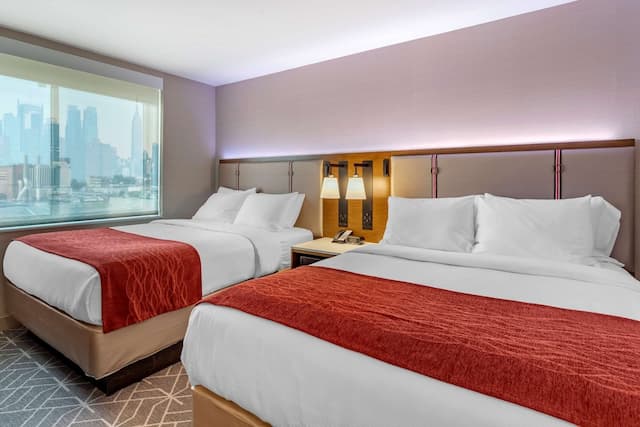 Comfort Inn JFK Airport-標準客房, 2 張標準雙人床, 非吸煙房-1
