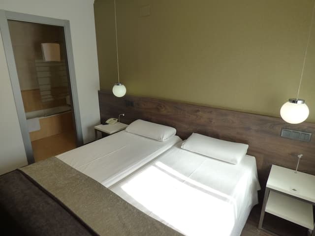 Hotel Moderno Barcelona-全景双床房-9