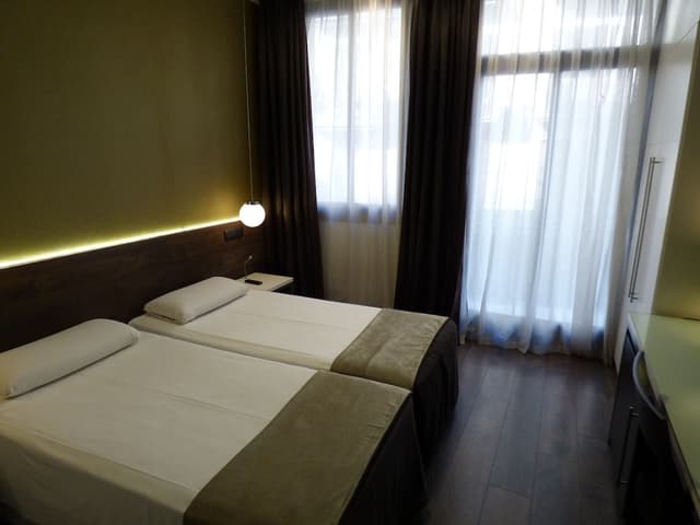 Hotel Moderno Barcelona-全景双床房-16