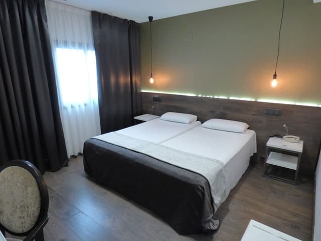 Hotel Moderno Barcelona-全景双床房-8