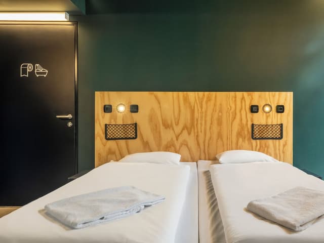 JO&JOE Vienna - Hostel = 維也納JO&JOE青年旅舍-雙人房, 1 張特大雙人床-1