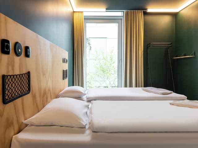 JO&JOE Vienna - Hostel = 維也納JO&JOE青年旅舍-雙人房, 1 張特大雙人床-2