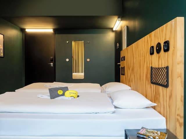 JO&JOE Vienna - Hostel = 維也納JO&JOE青年旅舍-雙人房, 1 張特大雙人床-4