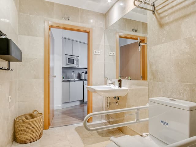 라임홈 마드리드 칼레 데 돈 라몬 데 라 크루스-아파트, 퀸사이즈침대 1개 및 소파베드 (limehome Madrid Ramón | Studio disabi)-8