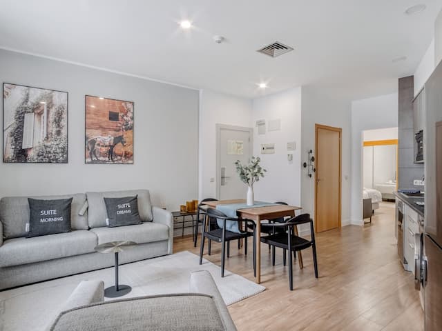 라임홈 마드리드 칼레 데 돈 라몬 데 라 크루스-아파트, 퀸사이즈침대 1개 및 소파베드 (limehome Madrid Ramón | Studio disabi)-1