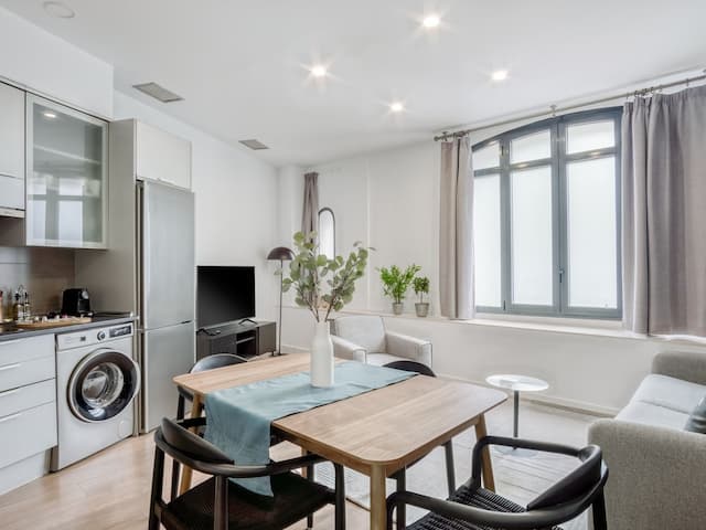 라임홈 마드리드 칼레 데 돈 라몬 데 라 크루스-아파트, 퀸사이즈침대 1개 및 소파베드 (limehome Madrid Ramón | Studio disabi)-6