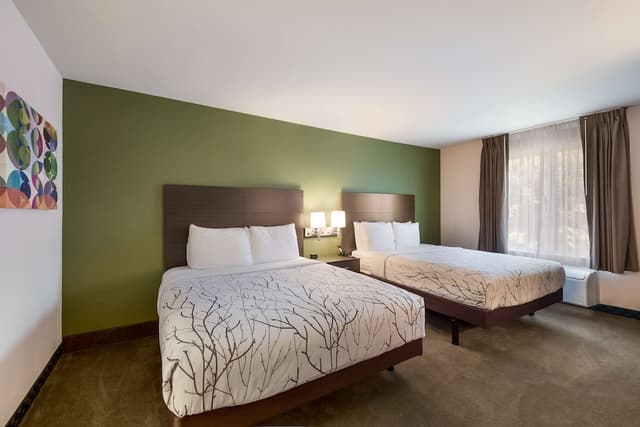Surestay Plus Hotel By Best Western Seatac Airport-Suite, 2 Queen Beds, Non Smoking, Refrigerator & Microwave (with Sofabed)-1