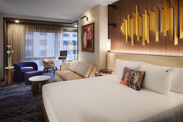 Hard Rock Hotel New York-Studio, 1 King Bed with Sofa bed-1