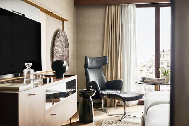 Thompson Madrid, by Hyatt-客房, 2 张单人床 (City View)-2