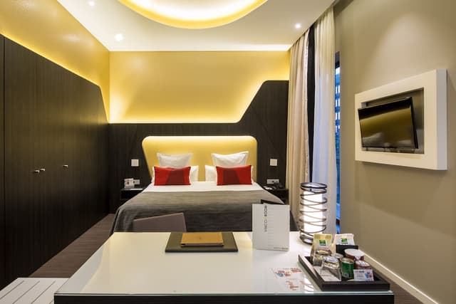 文西加拉旅館-高級雙人房-3