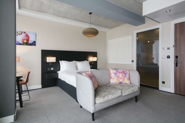 더블트리 바이 힐튼 호텔 암스테르담 - NDSM 워프-디럭스룸, 퀸사이즈침대 1개, 금연-1