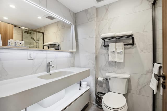 法拉盛皇后溫德姆華美達飯店-客房, 2 張標準雙人床, 非吸煙房-22