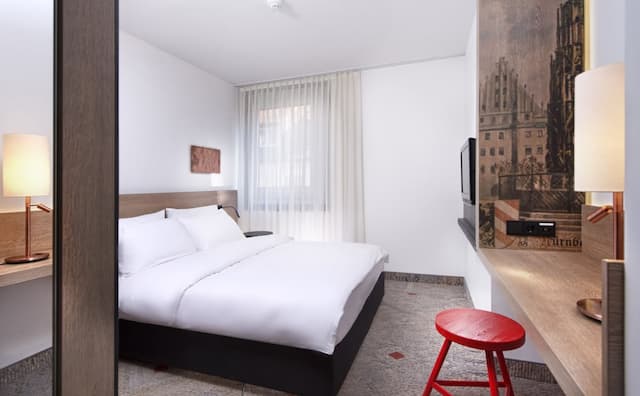 Sorat Hotel Saxx Nürnberg-舒适双人房（单人入住）-1